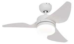 Ventilator de tavan alb cu LED inclus cu telecomanda - Yuki