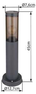 Lampă de exterior BOSTON 1xE27/23W/230V 45 cm IP44 Globo 3158SA