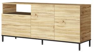 Consola Evaluate sonoma - wenge 170x46.5x75.5cm