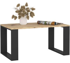 Măsuță de cafea Necesito (stejar artisan + negru). Promo -15%. 1117138