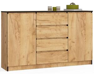 Comodă Kurtinaitis 2D 4SZ (stejar craft). Promo -19%. 1117190