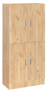 Dulap pantofi Felicity culoare lemn natural 60x32x127cm
