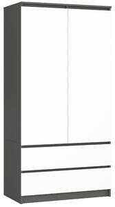 Dulap de haine Submarino (grafit + alb). Promo -18%. 1117387