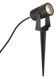 Spot modern de 12V negru cu LED inclus IP67 - Voltaire Pico