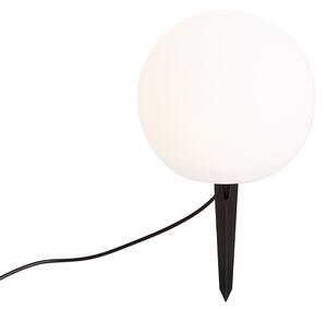 Lampă modernă de exterior 12V albă 20cm incl. LED IP65 - Voltaire Luno