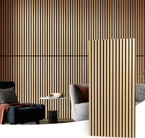 Set 5 panouri decorative autoadezive, tapet lambriu