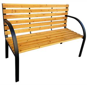 Bancă de grădină Denegacion (negru). Promo -17%. 1117490