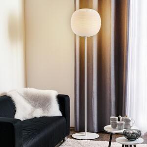 Foscarini Gem terra lampă de podea, alb, reglabil, Alb, Camera de zi / sufragerie, Sticlă, Design