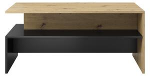 Măsuță cafea Barly CBM99 (stejar artisan + negru mat). Promo -18%. 1118126