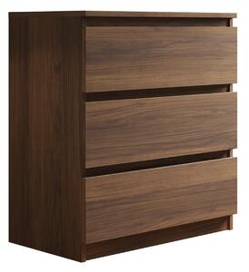 Comodă Comfivo Structor, Nuc, PAL laminat, 77x70x40cm, 23 kg