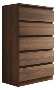 Comodă Comfivo Structor IV, Nuc, PAL laminat, 112x70x40cm, 30 kg
