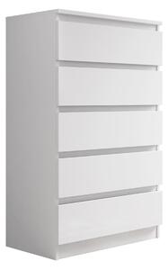 Comodă Comfivo Structor IV, Alb, PAL laminat, 112x70x40cm, 30 kg