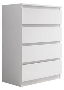 Comodă Comfivo Structor I, Alb, PAL laminat, 100x70x40cm, 29 kg