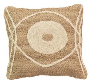 Pernuta decorativa ratan Foliens Boho Pako World Natural 45x45x2.5 cm