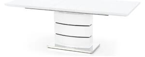 Masa living extensibila NOBEL, alb, 160/200x90x75 cm