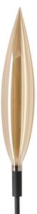 Lampadar NORDIC 1xG9/5W/230V negru/bej fumuriu