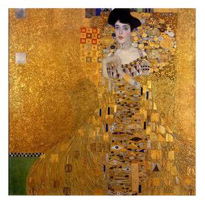 Reproducere tablou Gustav Klimt - Adele Bloch Bauer I, 40 x 40 cm