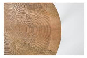 Măsuță auxiliară din lemn de mango Zuiver Dendron, ø 43 cm