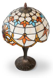 Brilagi - Lampă de masă Tiffany din vitralii MIRABELLA 1xE27/60W/230V