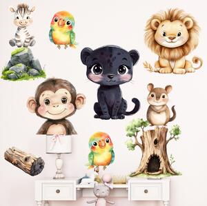 Sticker pentru copii - Animale fericite