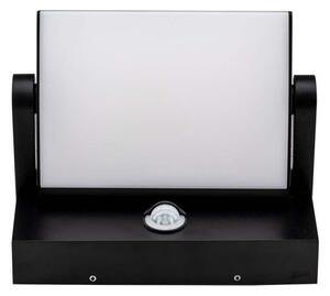 LED Aplica exterior cu senzor LED/17W/230V 4000K IP65 negru