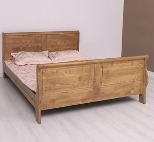 Pat tip printesa 160x200cm cu finisaj Ceruit