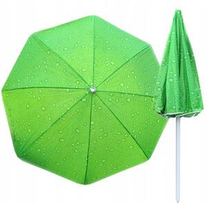 Umbrela de plaja ALVO 220 cm - mai multe culori Culoare: Verde