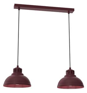 Lustră pe cablu SVEN 2xE27/15W/230V, bordo