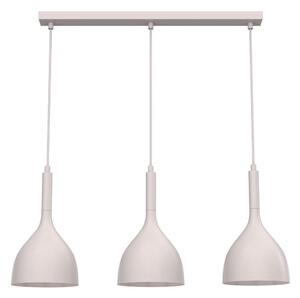 Lustră pe cablu NOAK 3xE27/15W/230V crem