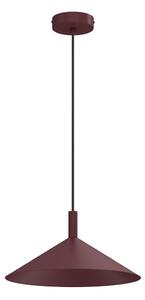 Lustră pe cablu ANEGA, 1x soclu GX53, 15 W, 230 V, diametru 30 cm, burgund