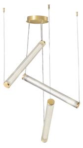 Zuma Line 1234 - Lustru LED dimabil pe cablu COMO LED/64W/230V 2700-6500K auriu + telecomandă