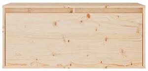 Dulap de perete, 80x30x35 cm, lemn masiv de pin