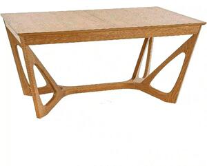 Masa extensibila WENANTY, stejar, 160/240x100x77 cm