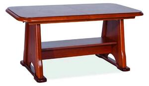 Masa extensibila BEATA, castan, PAL/lemn, 130/170x67x60/77 cm