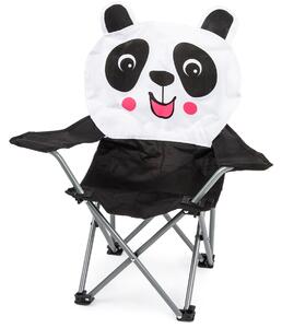 Scaun pliabil pentru copii Hatu, panda, 57 x 60 x 32 cm
