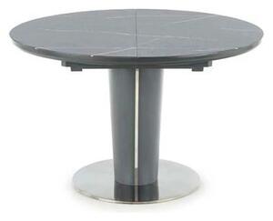 Masa extensibila RICARDO, gri, 120/160x120/76 cm