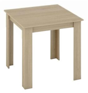 Masa KRAZ, stejar sonoma, DTD laminat, 80x80x75 cm