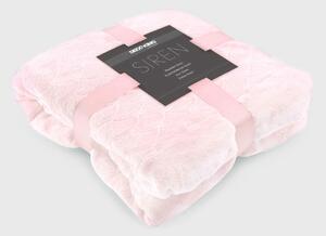 Pătură Sirena roz 140 cm