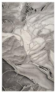 Covor Modern Living , Dormitor Dreptunghiular Marmara T156A Gri (Alege dimensiunea: 250X350 cm)