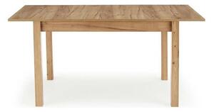 Masa extensibila MAURYCY, stejar, PAL laminat, 118/158x75x75 cm