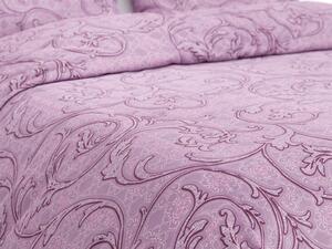 Lenjerie de pat din bumbac Culoare roz, LUSIA Dimensiunile lenjeriei: 70 x 90 cm | 140 x 200 cm