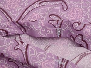 Lenjerie de pat din bumbac Culoare violet, LUSIA Dimensiune lenjerie de pat: 70 x 90 cm | 140 x 200 cm