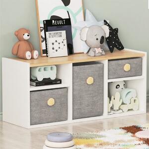 Comoda White Homs, 120 x 35 x 40 cm