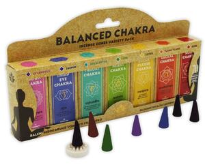 Set conuri aromate Arome Balanced Chakra , 7 buc