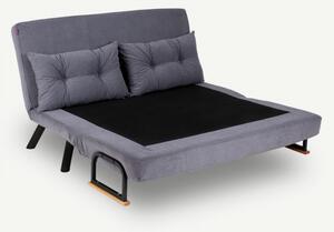 Canapea Extensibilă cu 2 Locuri Sando 2-Seater, Gri