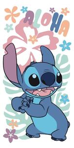 Prosop pentru copii din bumbac 70x140 cm Lilo and Stitch "Hawaiian Harmony" – Jerry Fabrics