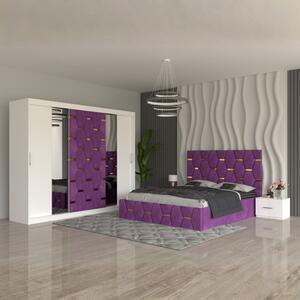 Dormitor Sofia Mov 160x200