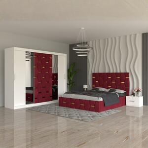 Dormitor Sofia Rosu 160x200