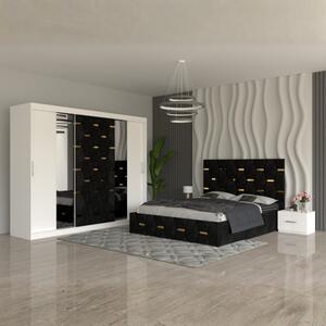Dormitor Sofia Negru 160x200