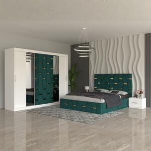 Dormitor Sofia Verde 160x200